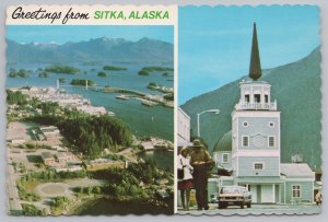 Greetings From Sitka Alaska~Barnoff Island~St Michaels Cathedral~Continental PC