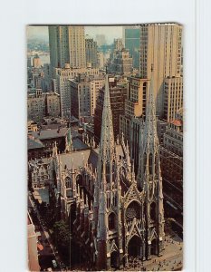 Postcard St. Patrick's Cathedral, New York City, New York