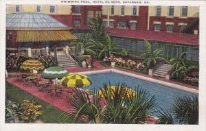 Georgia Savannah Hotel De Soto Swimming Pool