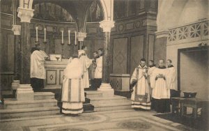 Belgium St. Andrew's Abbey Lophem Loppem Bruges PAX CHRISTI Priests Solemn Mass