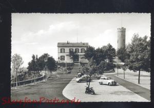 RPPC HOHENGASTSTATTE WARTBERG HEILBRONN GERMANY CARS VOLKSWAGEN POSTCARD