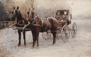 Allendorf, Iowa? Real Photo writing on back close to perfect, light yellowing...