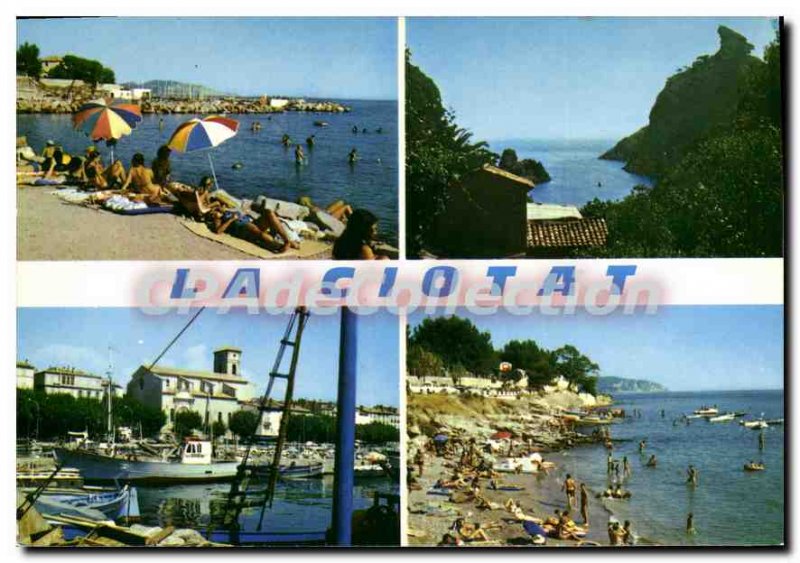 Modern Postcard Port La Ciotat Lumiere Figuerolles Santa Gusta