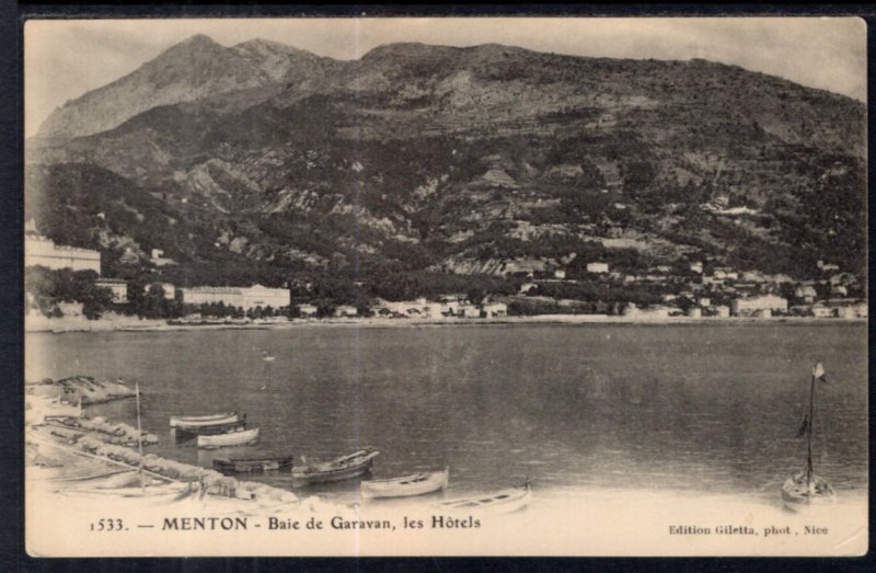 Baie de Garavan,les Hotels,Menton,France BIN