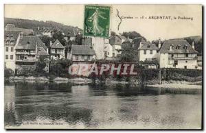 Argentat Old Postcard suburb