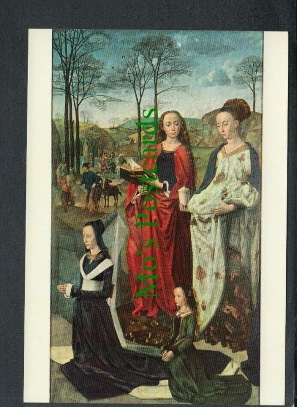 Art Postcard - The Portinari, Van Der Goes, Uffizi Gallery, Firenze RR10028