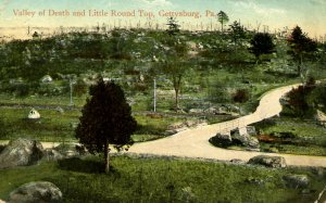 PA - Gettysburg. Little Round Top and Valley of Death