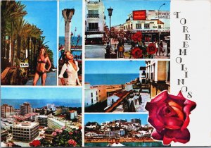 Spain Torremolinos Costa Del Sol Vintage Postcard BS.25