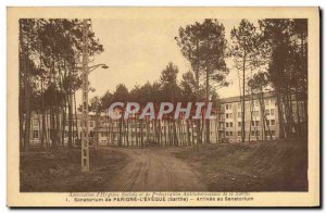 Old Postcard Sanatorium Sanatorium Arrive at Parigne