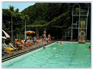 c1950's Fujiya Resort Hotel Miyanoshita Hakone Japan Vintage Unposted Postcard