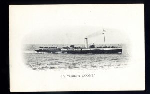 f2571 - Paddle Steamer - Lorna Doone - postcard