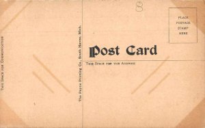 South Haven Michigan Michigan Avenue Vintage Postcard AA9614