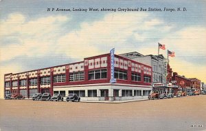 Greyhound Bus Station Fargo, North Dakota, USA Bus Stations Unused 