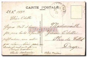 Old Postcard Royat Cave Of Washing Machine