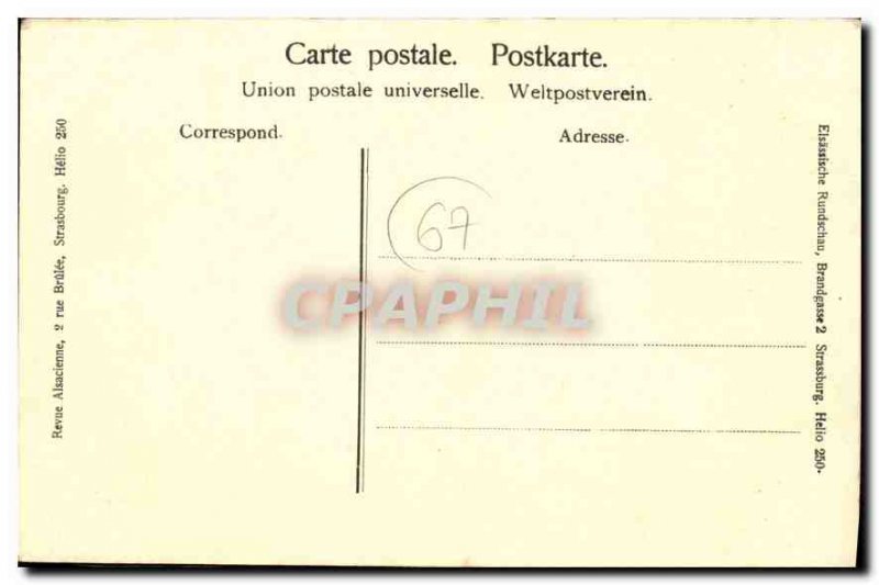 Old Postcard Strasbourg