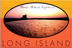 New York Long Islnd Cedar Island Lighthouse
