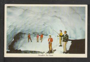 Paradise Ice Caves,Mt Rainier,WA Postcard 
