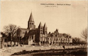 CPA Paray le Monial Basilique et Abbaye FRANCE (952975)