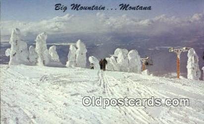 Big Mountain, MT USA Ski, Skiing Unused 