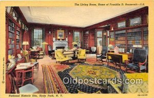 Living Room, Home of Franklin D Roosevelt Hyde Park, NY, USA Unused 