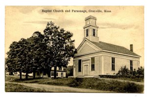 MA - Granville. Baptist Church & Parsonage