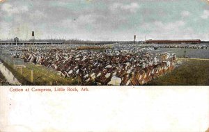 Cotton Compress Panorama Little Rock Arkansas 1909 postcard