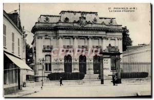 Old Postcard Bank Caisse d & # 39Epargne Provins