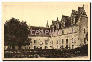 Old Postcard Chateau Amboise Louis XII Wing