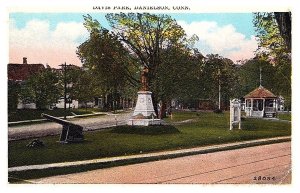 Connecticut Danielson  Davis Park , Soldiers Monument