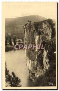 Old Postcard Souillac Rock Of Crows