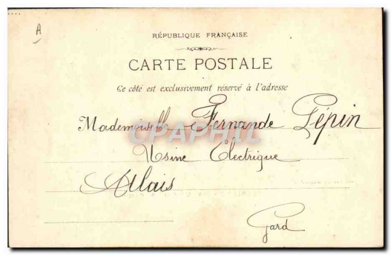 Old Postcard Carpiane A camp corner