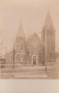 RPPC Church of the Holy Trinity - Webster NY, New York - pm 1906