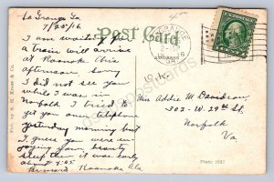 K9/ LaGrange Georgia Postcard c1910s Ferrell Gardens Building   288