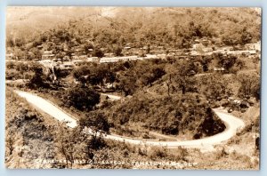 Tamazunchale SLP Mexico Postcard Carretera Mexico-Laredo c1950's RPPC Photo