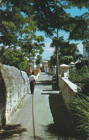 Bermuda St George's Quaint Old Lane 1968