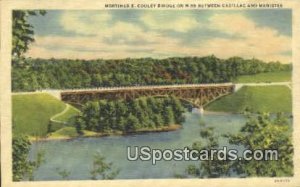Mortimer E Cooley Bridge in Cadillac, Michigan