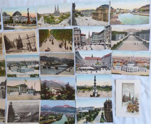 BU106 - Austria - 52 Topographical postcards