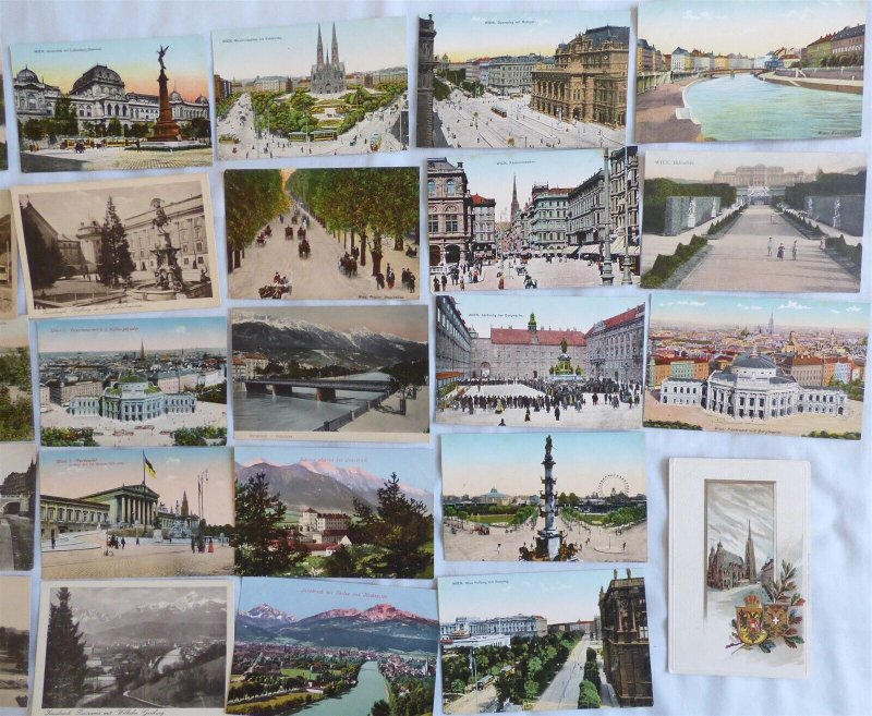 BU106 - Austria - 52 Topographical postcards