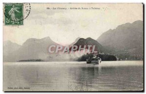 Annecy - Arrival of the boat has Talloires - Old Postcard