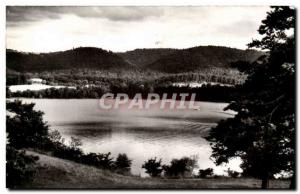 Postcard Modern Saint Ferreol A corner of the basin Deep Black Mountain