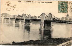 CPA JARGEAU - Le Pont suspendu (271395)