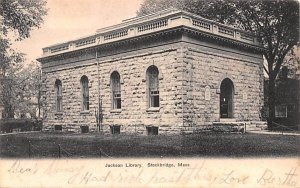 Jackson Library in Stockbridge, Massachusetts