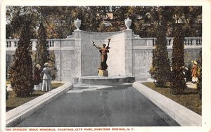 Spencer Trask Memorial Fountain Saratoga Springs, New York