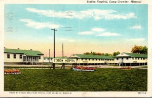 Missouri Camp Crowder Station Hospital 1945 Curteich