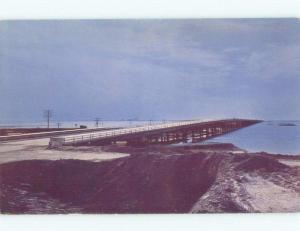 Unused Pre-1980 BRIDGE SCENE Corpus Christi Texas TX d3873