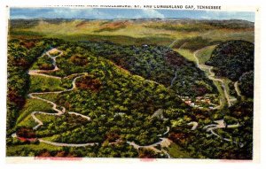 Postcard HIGHWAY SCENE Middlesboro Kentucky KY AR6775