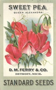 Postcard 1912 Horticulture Seed Advertising 23-2554