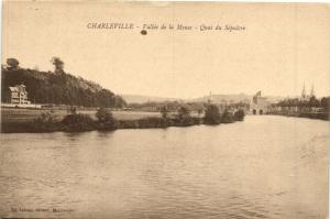 CPA CHARLEVILLE - Vallée de la Meuse - Quai du Sépulcre (173914)