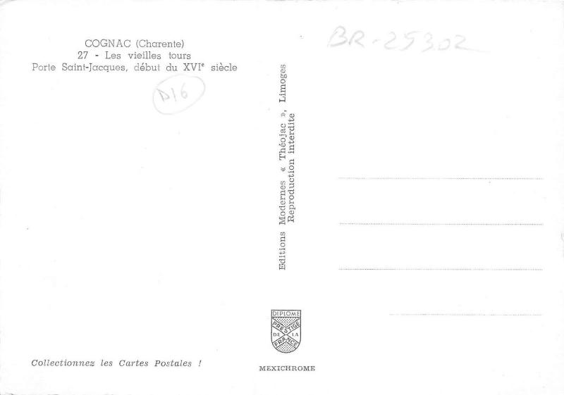 BR25302 Cognac les vieilles tours France