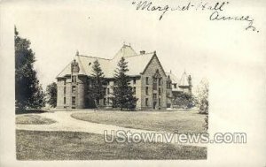 Margaret Hall, Real Photo - Ames, Iowa IA